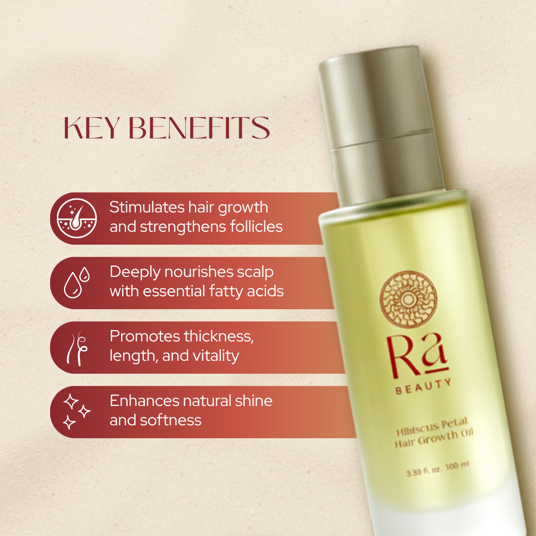 Hibiscus Petal Oil Growth